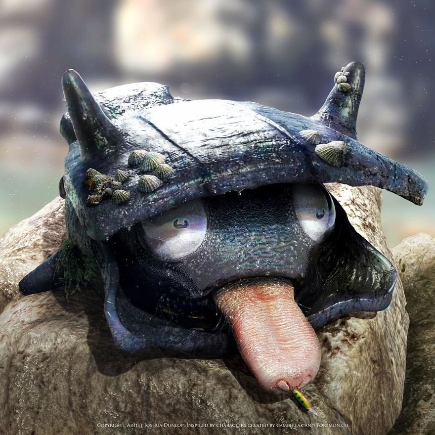 Artist Creates Wonderful Realistic Pokémon Artist Creates Wonderful Realistic Pokémon