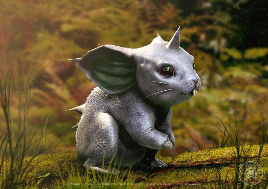 Artist Creates Wonderful Realistic Pokémon Artist Creates Wonderful Realistic Pokémon