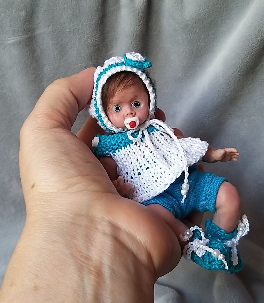 Miniature Reborn Full Silicone By Kovalevadoll