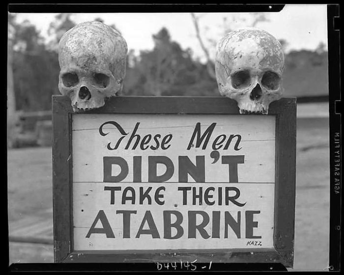 Estos hombres no se tomaron su medicina contra la malaria (1941)