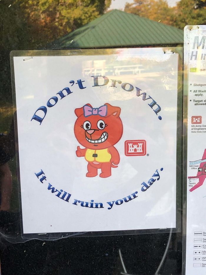 A Good Reminder Not To Drown