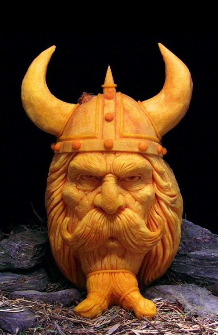 Unbelievable Viking Pumpkin