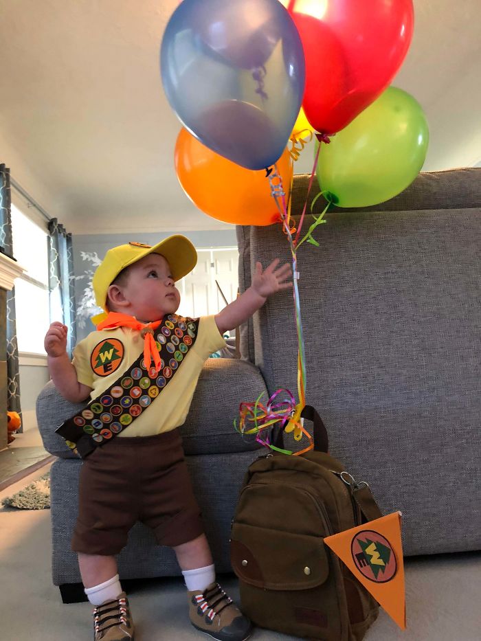 My Son's First Halloween. Russel From Up