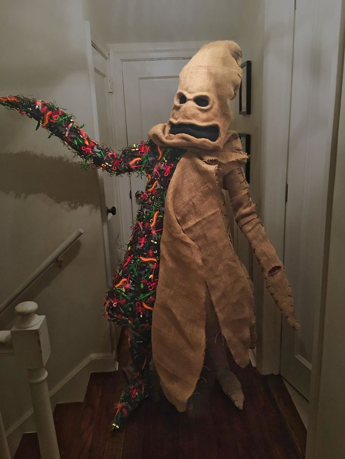 I've Seen Some Great Oogie Boogie Costumes Here, Hope You Like My Slightly Original Take