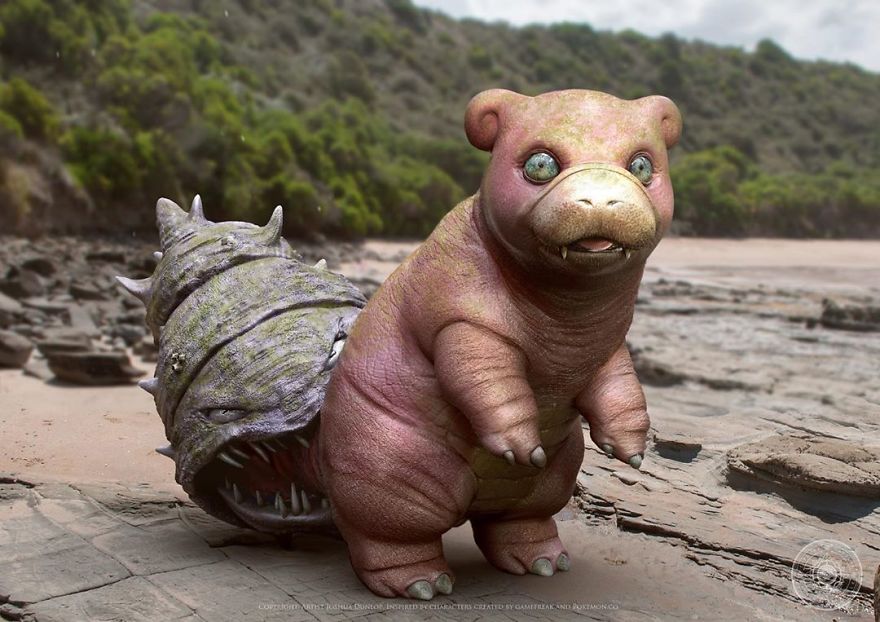 Artist Creates Wonderful Realistic Pokémon Artist Creates Wonderful Realistic Pokémon