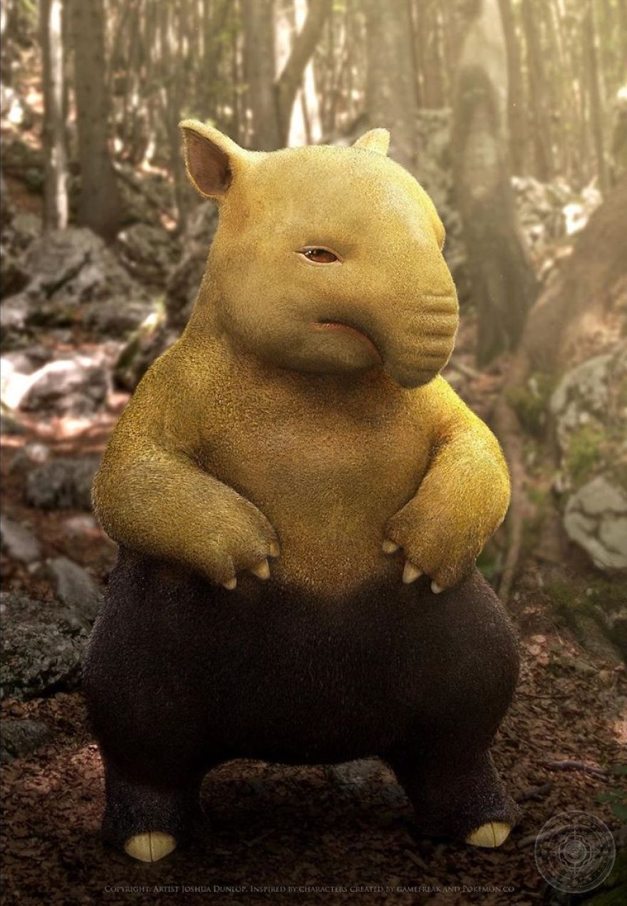 Artist Creates Wonderful Realistic Pokémon Artist Creates Wonderful Realistic Pokémon