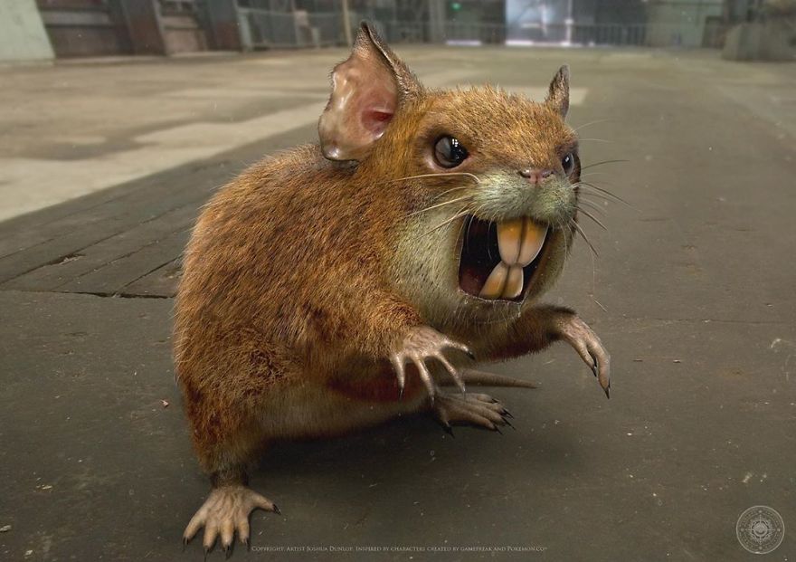 Artist Creates Wonderful Realistic Pokémon Artist Creates Wonderful Realistic Pokémon