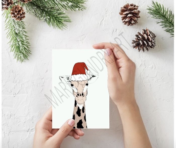 Unimpressed Animal Christmas Cards