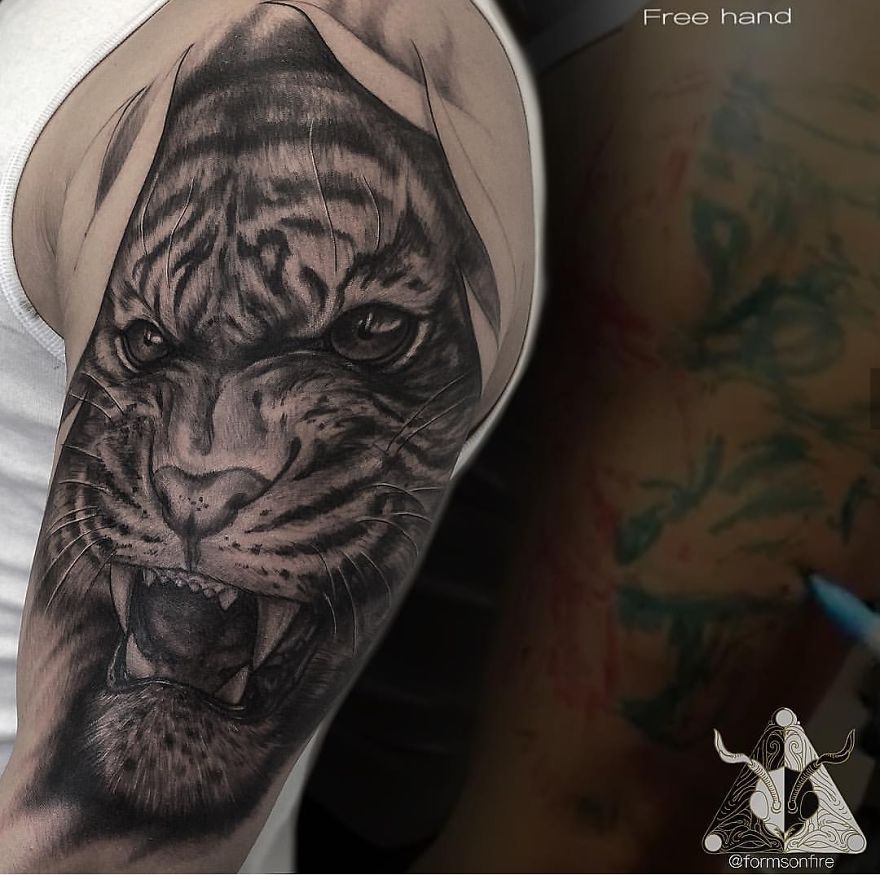 Ambidextrous Tattoo Artist