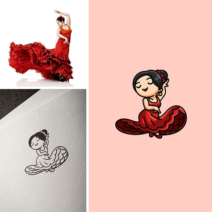 Artist Creates Cute And Fun Images Inspired By Any Photograph