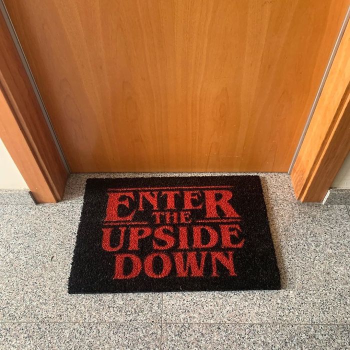 I Went To Buy A Book For My Nephew And I End Up With That Doormat... Love It