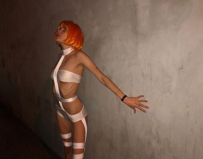 Tallulah Willis As Leeloo From "The Fifth Element"