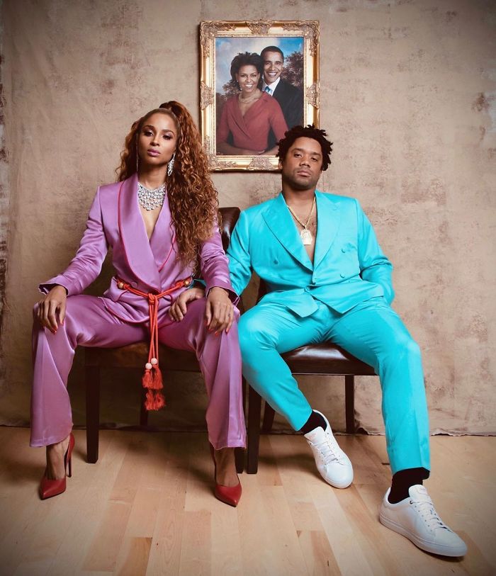Ciara And Russell Wilson As Beyoncé And Jay-Z