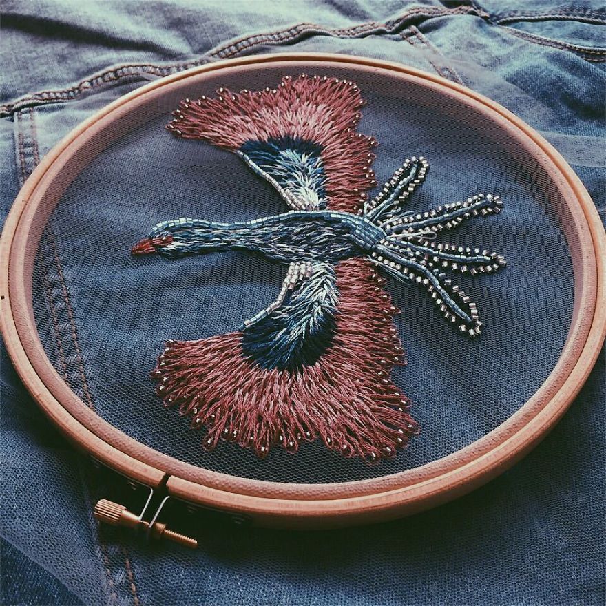 Hand Embroidery By Katerina Marchenko