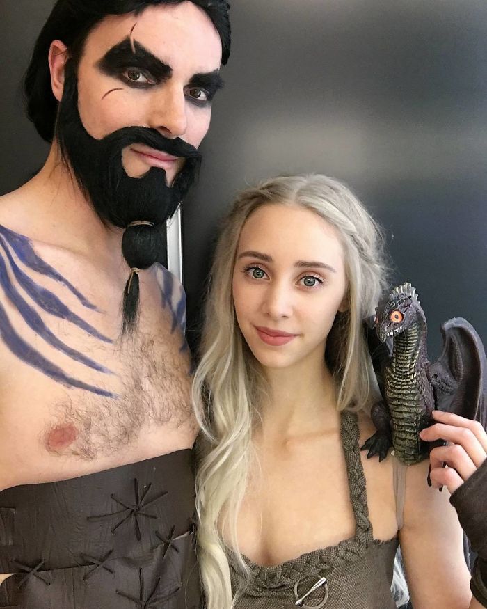 Happy Halloween From Daenerys & Khal Drogo