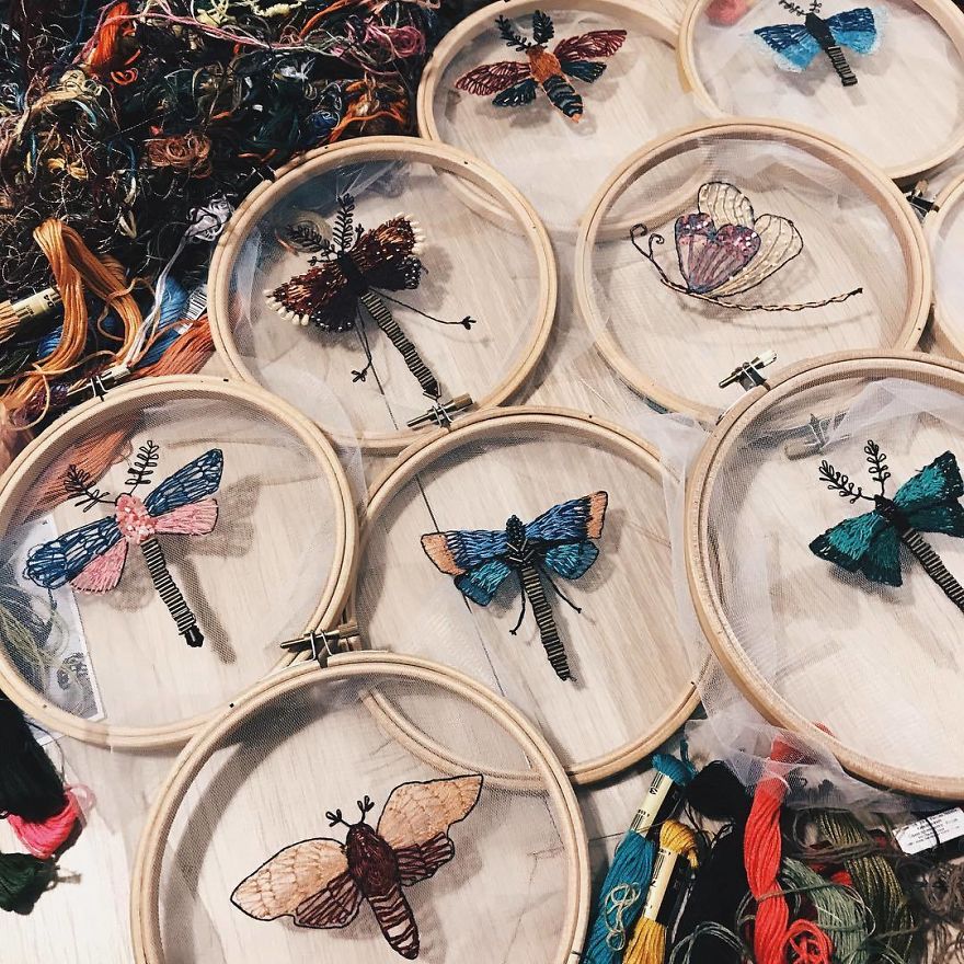 Hand Embroidery By Katerina Marchenko