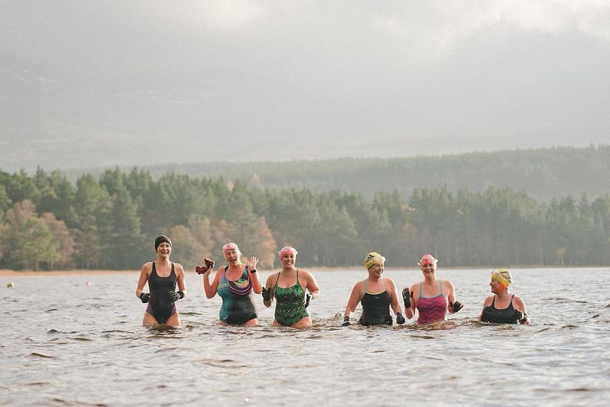 The Wonderful Women Of The Cairngorm Wild Swimmers Club