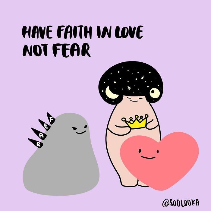 I Draw Cute Illustrations To Remind All Of Us That We Deserve Love And Joy