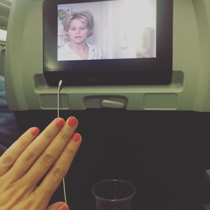 When Ur #notengaged Headin Home After Ur Cute Lil Adventure And U Have The Row To Urself, Ur Fave Fave Movie (Yes I Also Watched It Going) And No Bae To Eye The Flight Attendant Up And Down While He “Thought” U Were “Asleep” Im Always Awake 👀 #blessed Thank U Greece And Cyprus For Ur Delicious Food, Kind People, And Beaches Im Crying Im Leaving