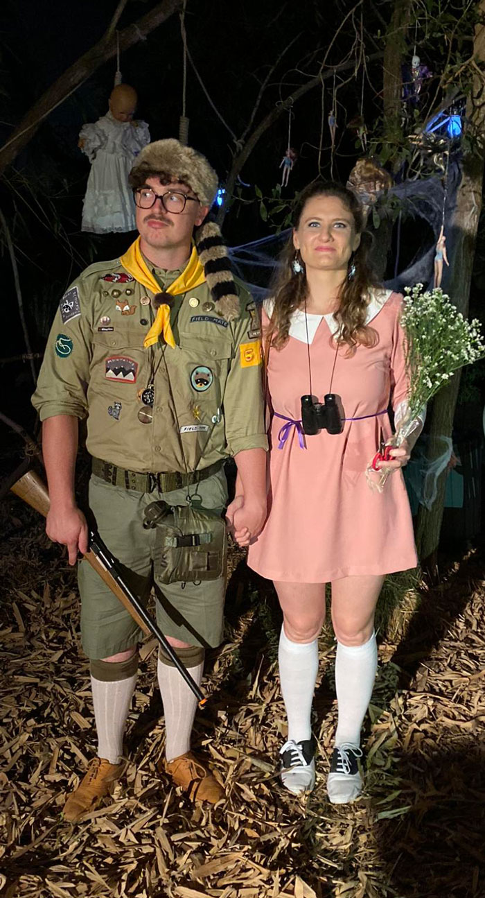 Our Attempt Of Sam And Suzy From Moonrise Kingdom Last Night