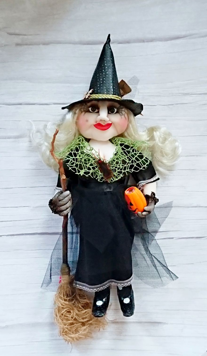 Halloween Textile Interior Witch.