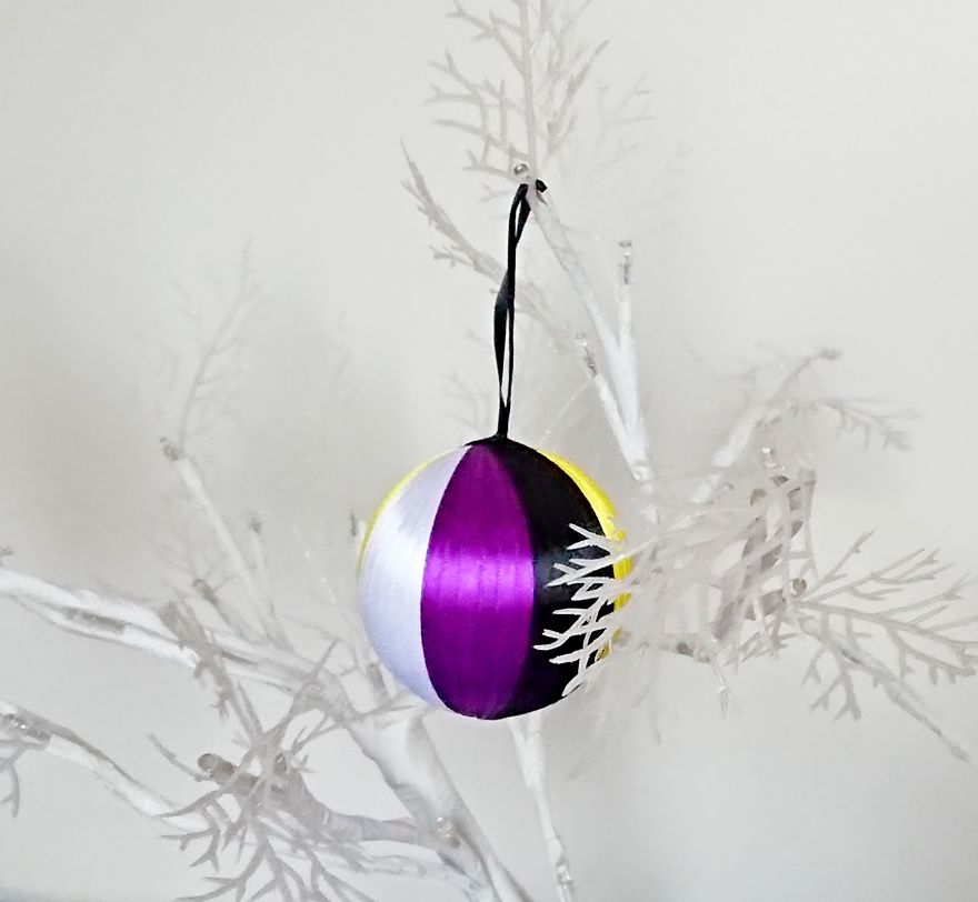 Nonbinary Home And Office Hanging Ornament.