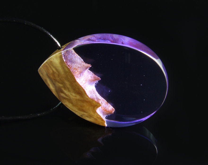 Every Idea Leads To Unique Handmade Wood And Resin Jewelry
