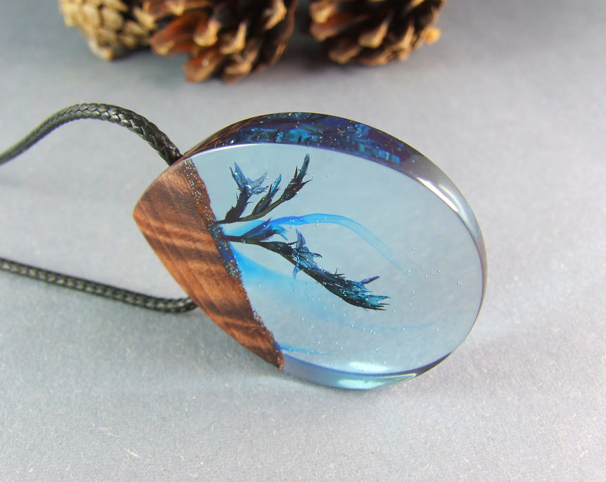 Every Idea Leads To Unique Handmade Wood And Resin Jewelry