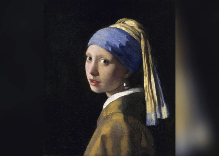 Girl With A Pearl Earring, Johannes Vermeer, 1665
