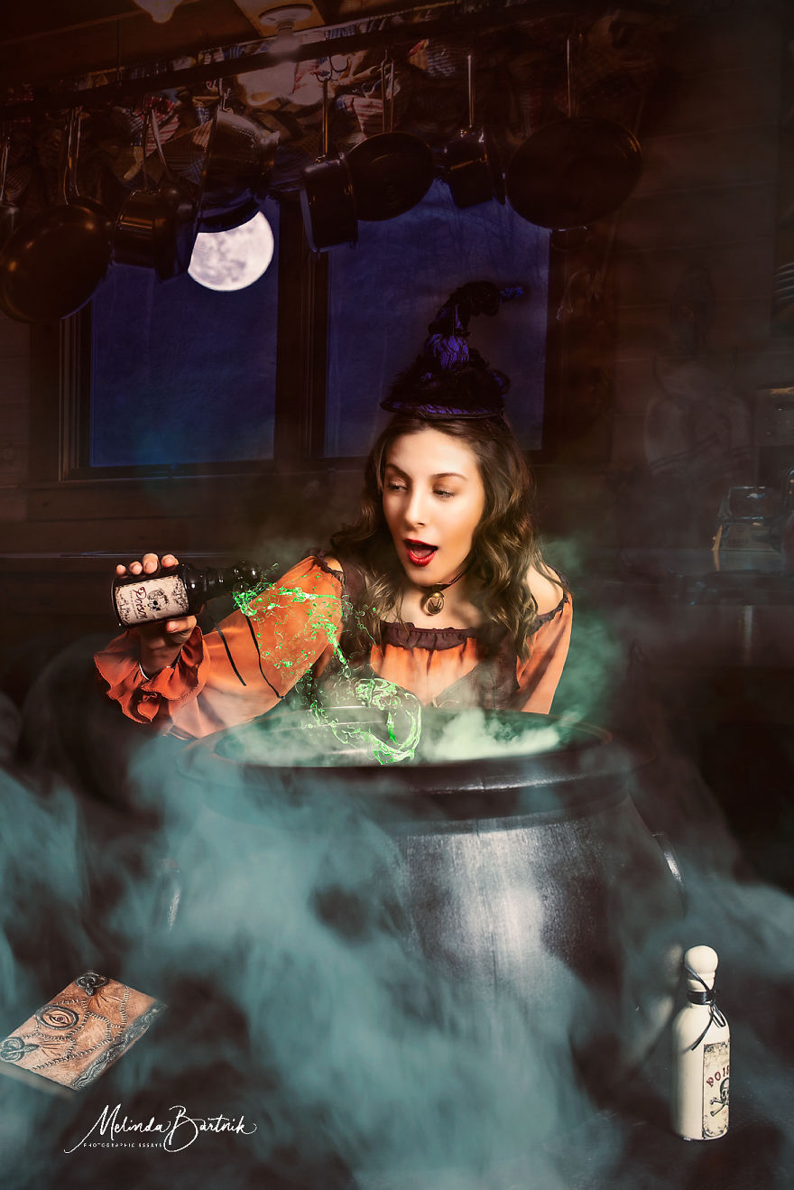 I Took 3 Of My High School Models And Did A Hocus Pocus Inspired Shoot