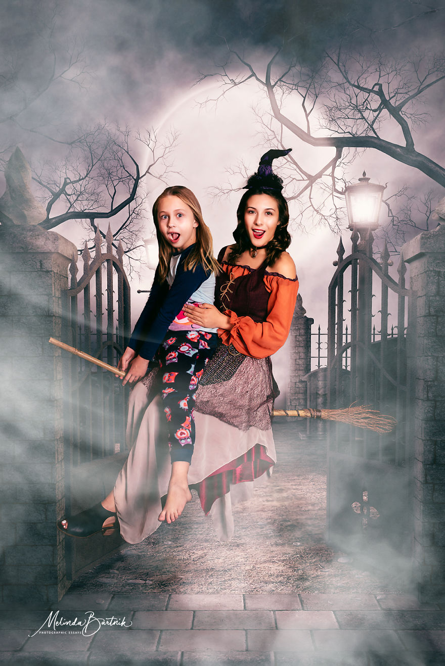 I Took 3 Of My High School Models And Did A Hocus Pocus Inspired Shoot