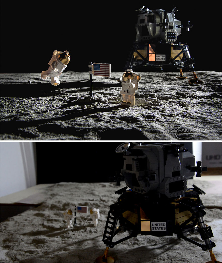My 17 Pics Of The Apollo 11 Mission That I Recreated With LEGO Sets