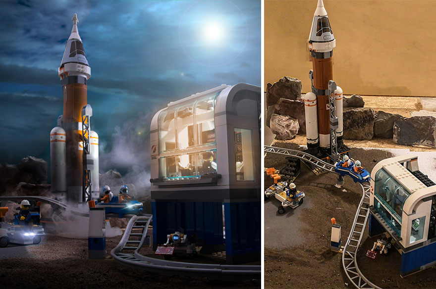 My 17 Pics Of The Apollo 11 Mission That I Recreated With LEGO Sets