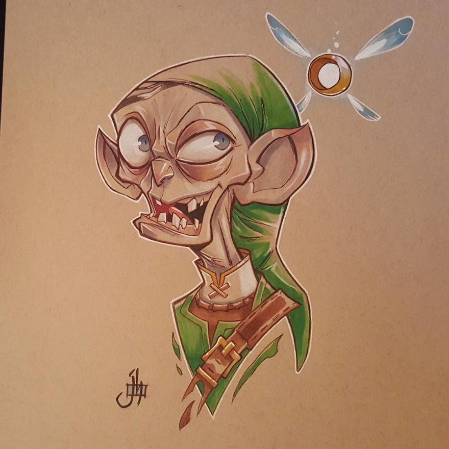 Link/Smeagol (Lord Of The Rings)