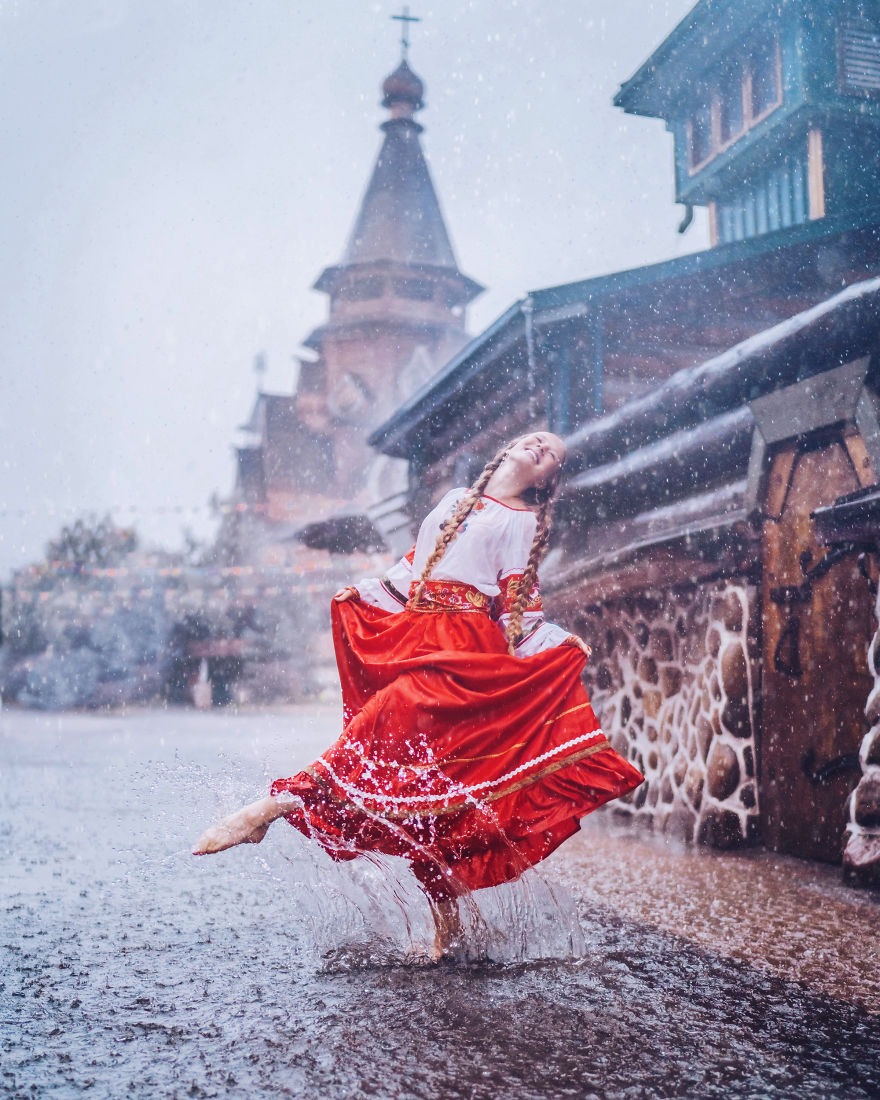 I Travel The World To Photograph Girls In Dresses Against Backgrounds Of The Most Beautiful Places (Again)