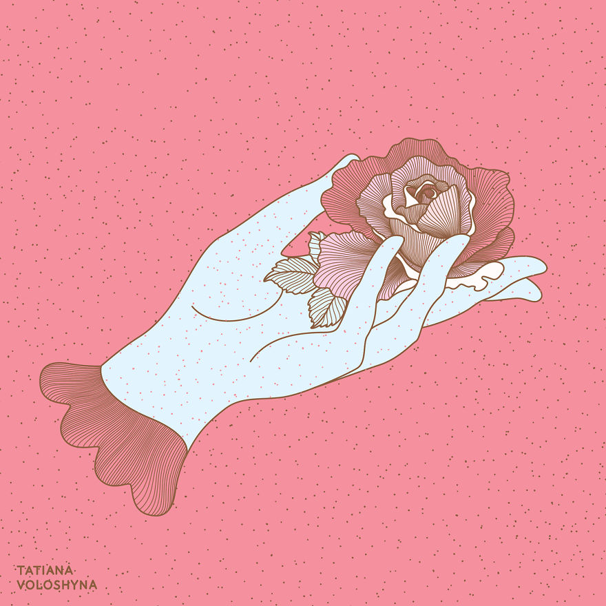 Illustrations From Adept Lines & Botanical Addict