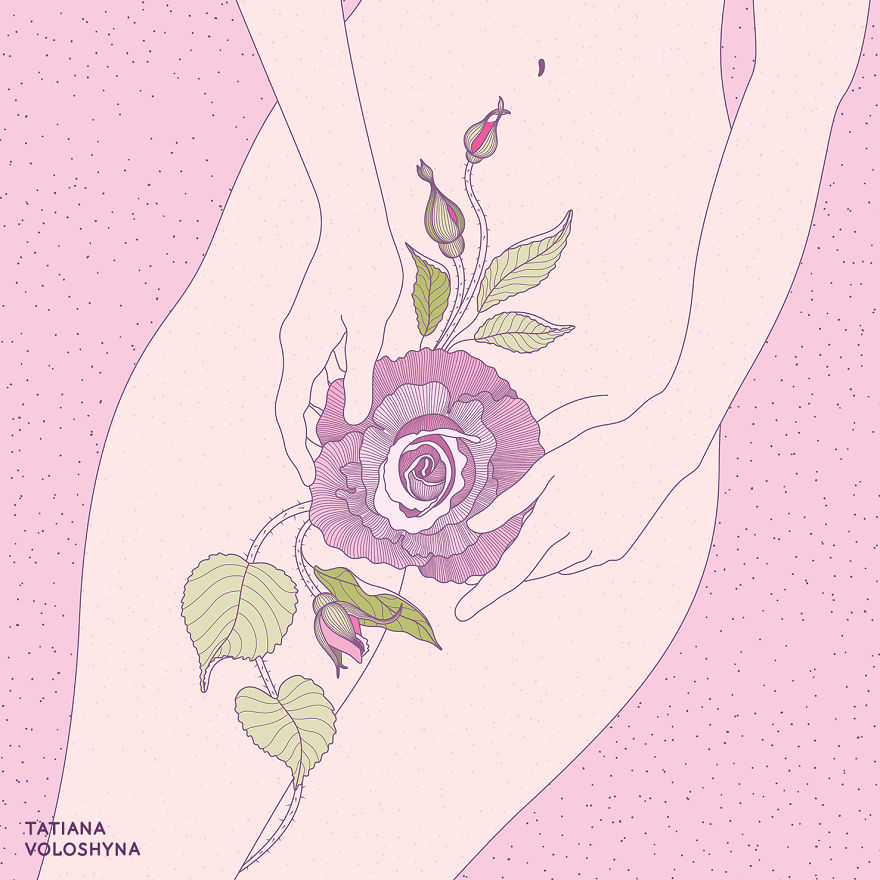 Illustrations From Adept Lines & Botanical Addict
