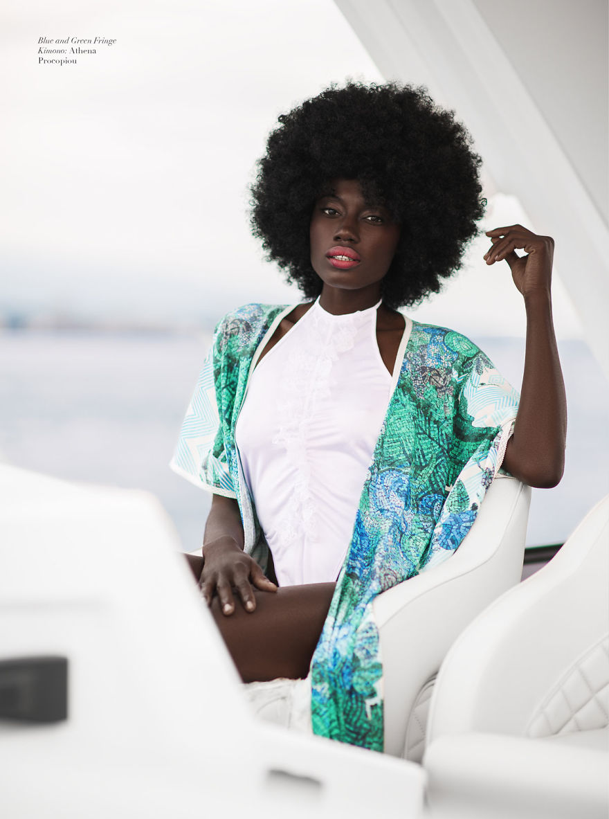 The First Black Woman To Feature A Yacht Editorial