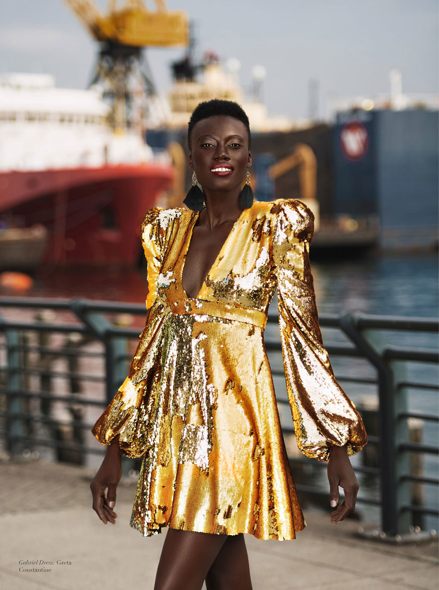 The First Black Woman To Feature A Yacht Editorial
