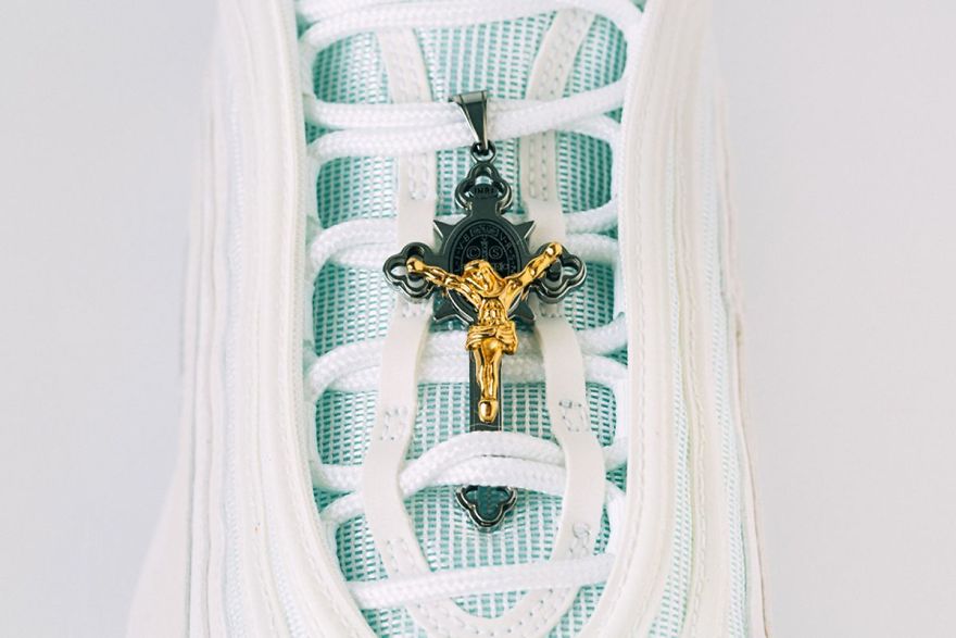 "Jesus Shoes" The Nike That Comes With Holy Water