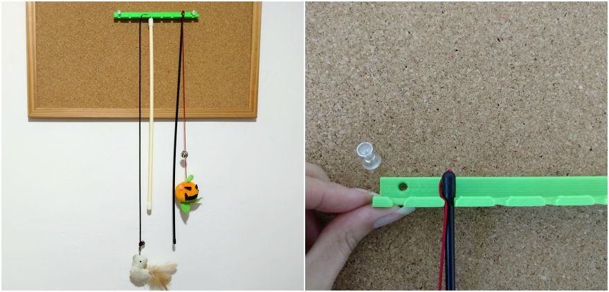 Cat Toy Rack. Organize All Your Cat’s Playthings In One Handy Place