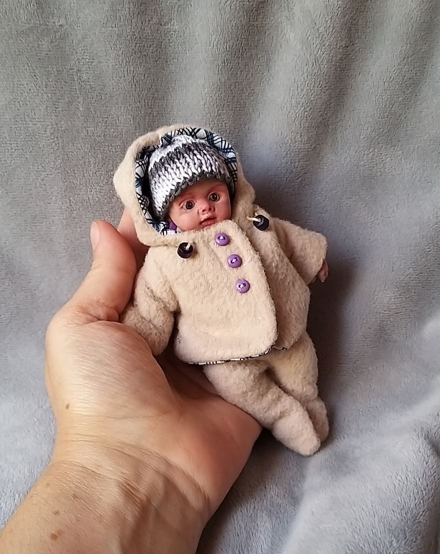 Mini Silicone Babies -Minireborn, Cute And Realistic Baby Dolls By Dollartist Kovalevadoll