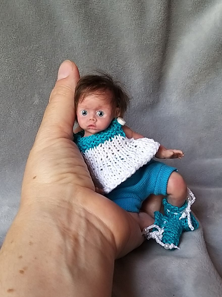 Miniature Reborn Full Silicone By Kovalevadoll