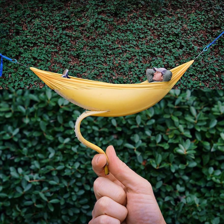 This Artist Combines Photographs To Create Surreal Scenes From Everyday Life