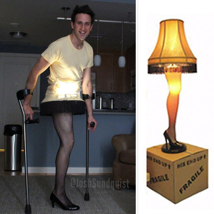 Every Halloween This One-Legged Guy Makes An Epic Costume