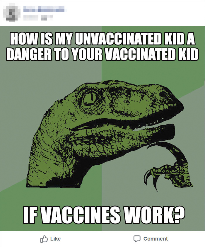 Anti Vaxxers Meme Gets Shut Down By A Clever Comment Bored Panda 