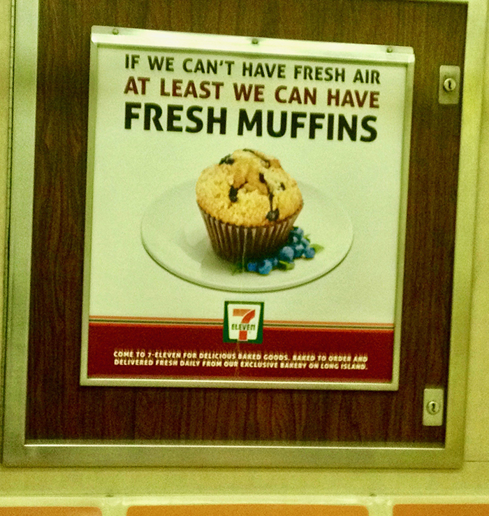 If We Can't Have Fresh Air, At Least We Can Have Fresh Muffins