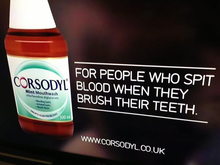 For People Who Spit Blood When They Brush Their Teeth