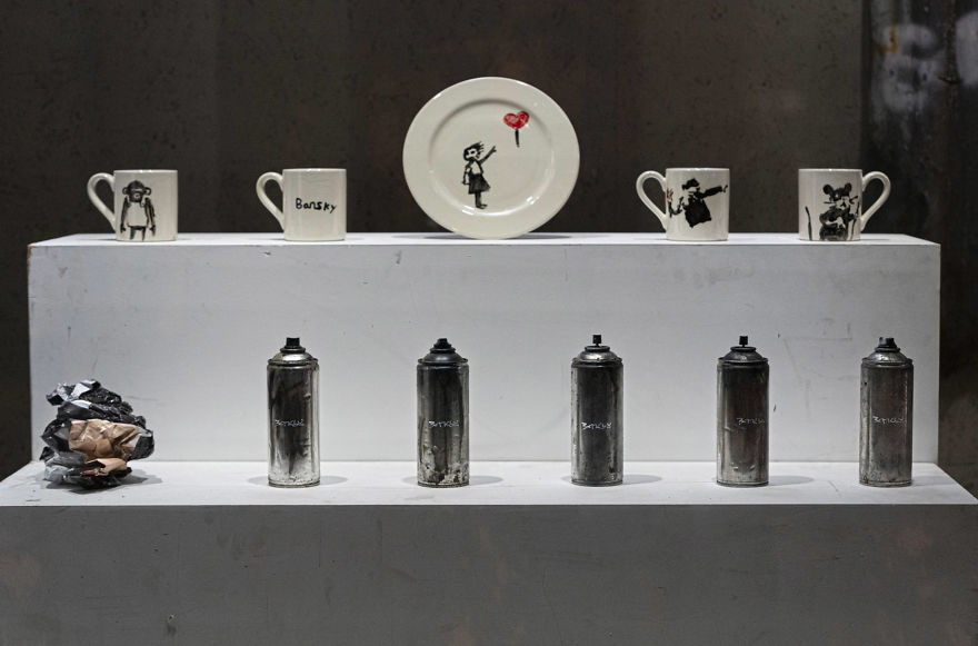 Banksy Opens A Dystopian Homeware Store No One Can Get Into, Following A Trademark Dispute