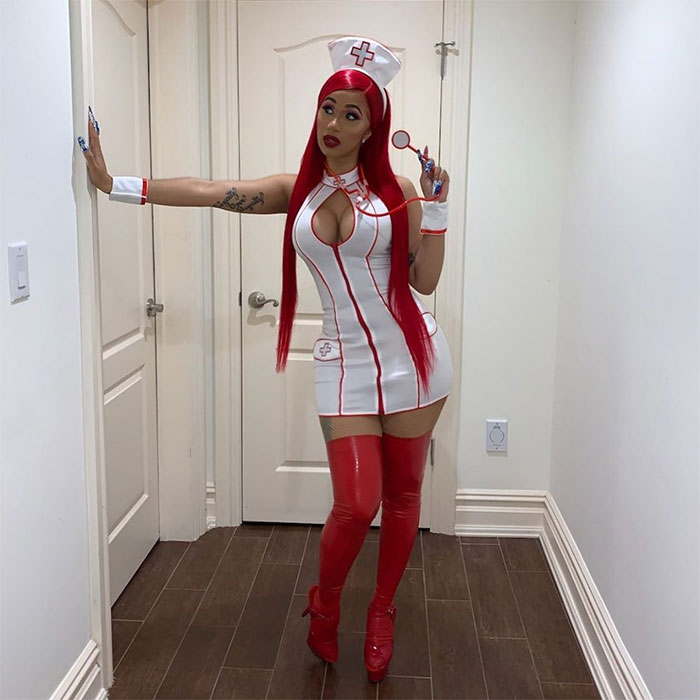 Cardi B As A Nurse